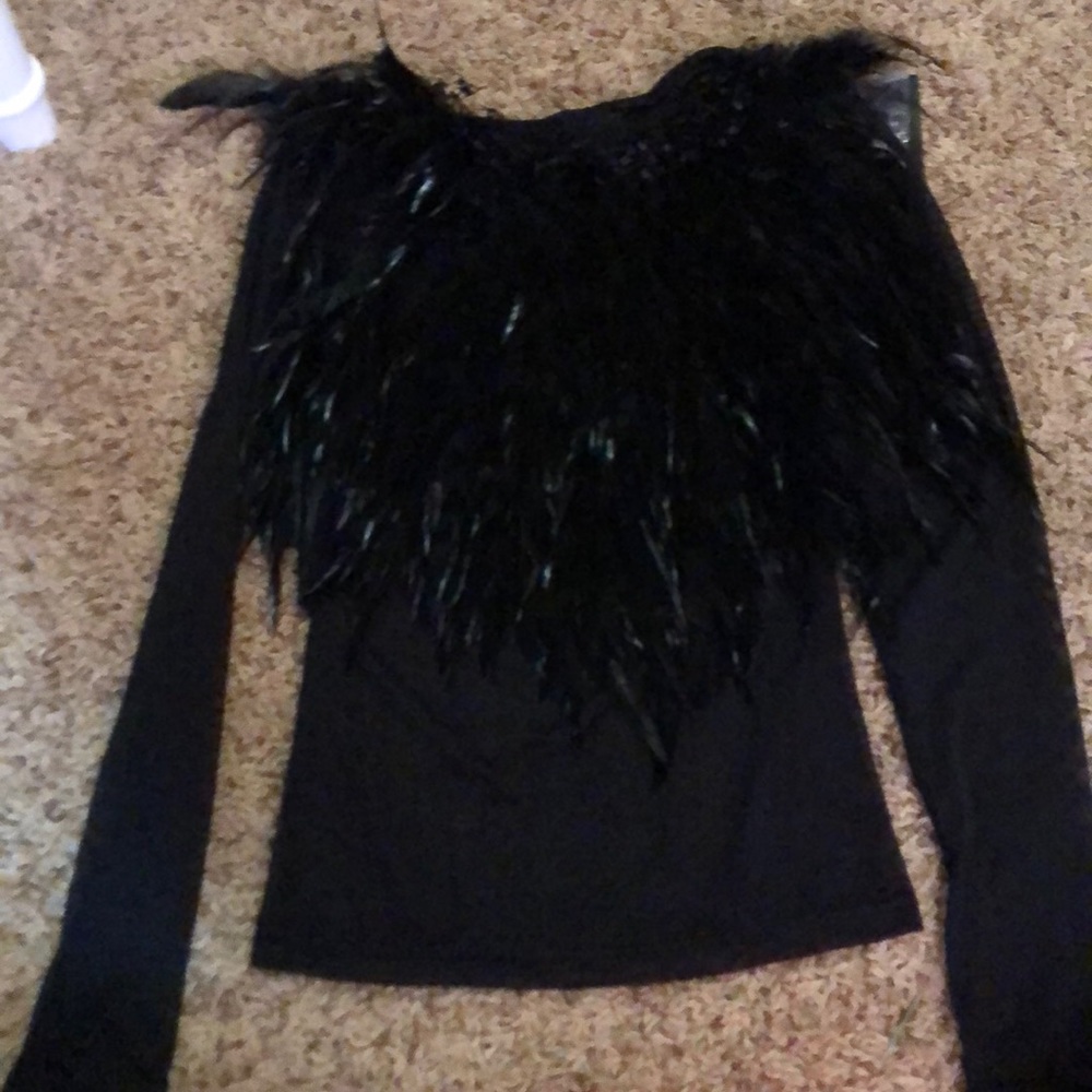 Feather designer shirt